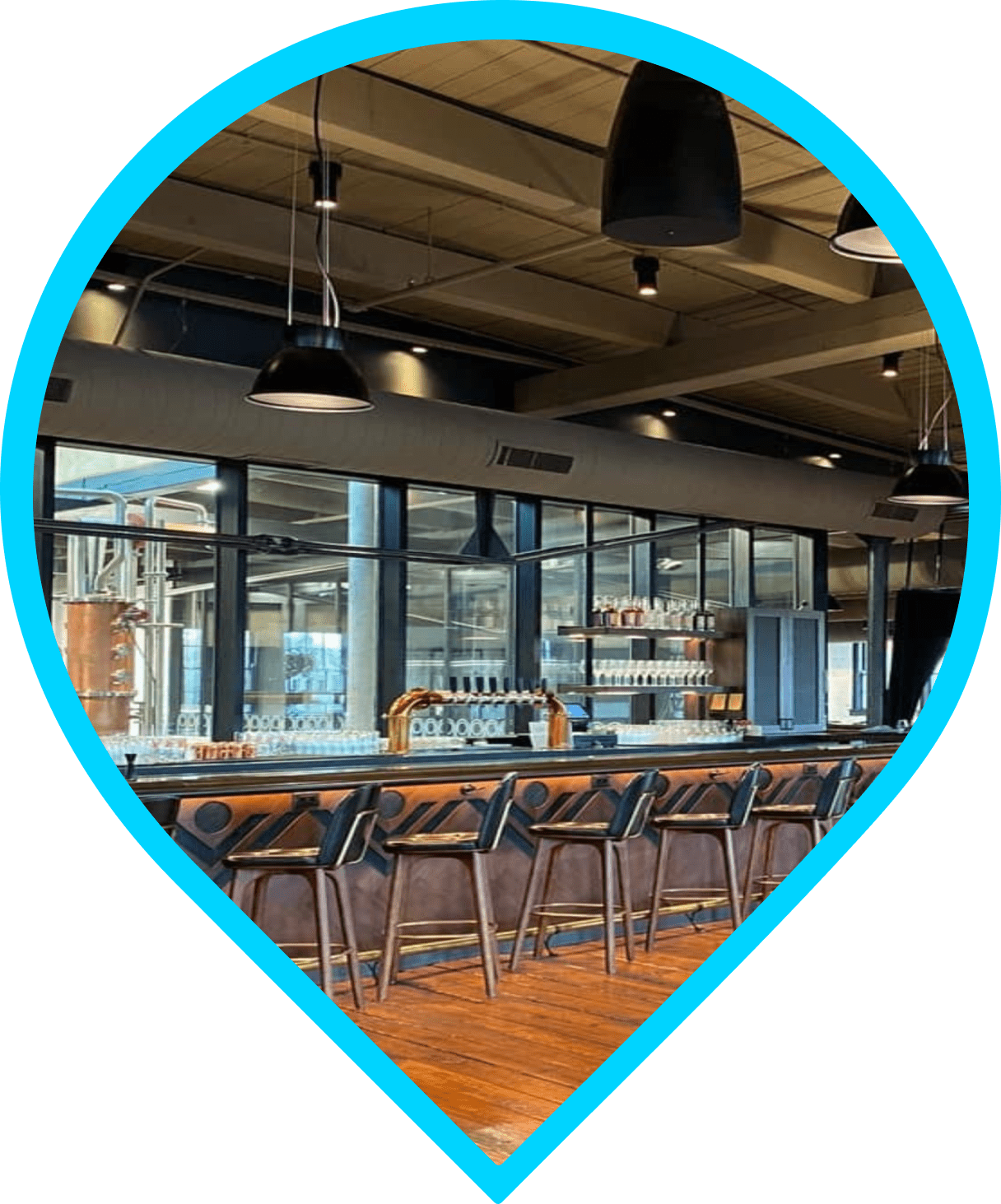 Kansas city distillery where Crossroads hosted